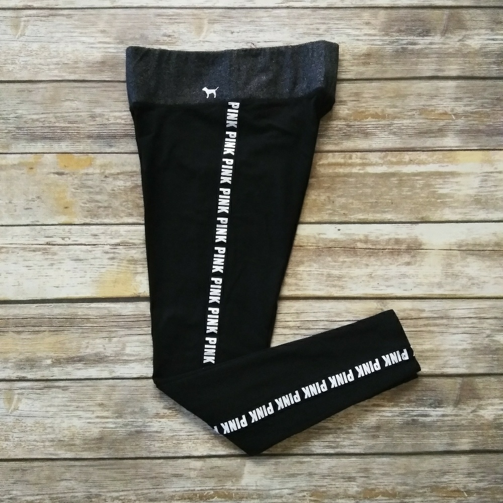 VS Pink Yoga Leggings